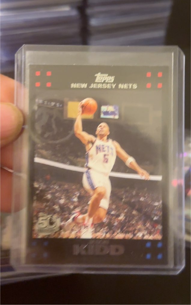 2007-08 Topps #5 Jason Kidd — front