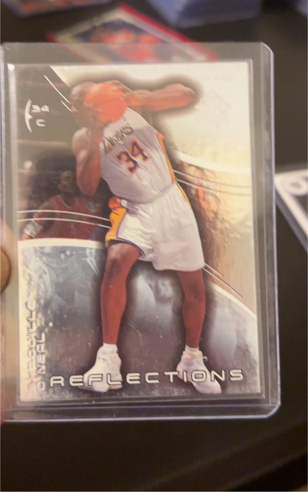 2003-04 Upper Deck Triple Dimensions Reflections #32 Shaquille O'Neal — front