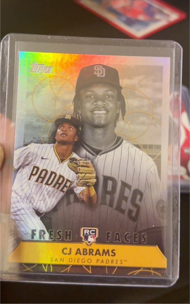 2022 Topps Series 2 #FF-14 CJ Abrams Fresh Faces — front