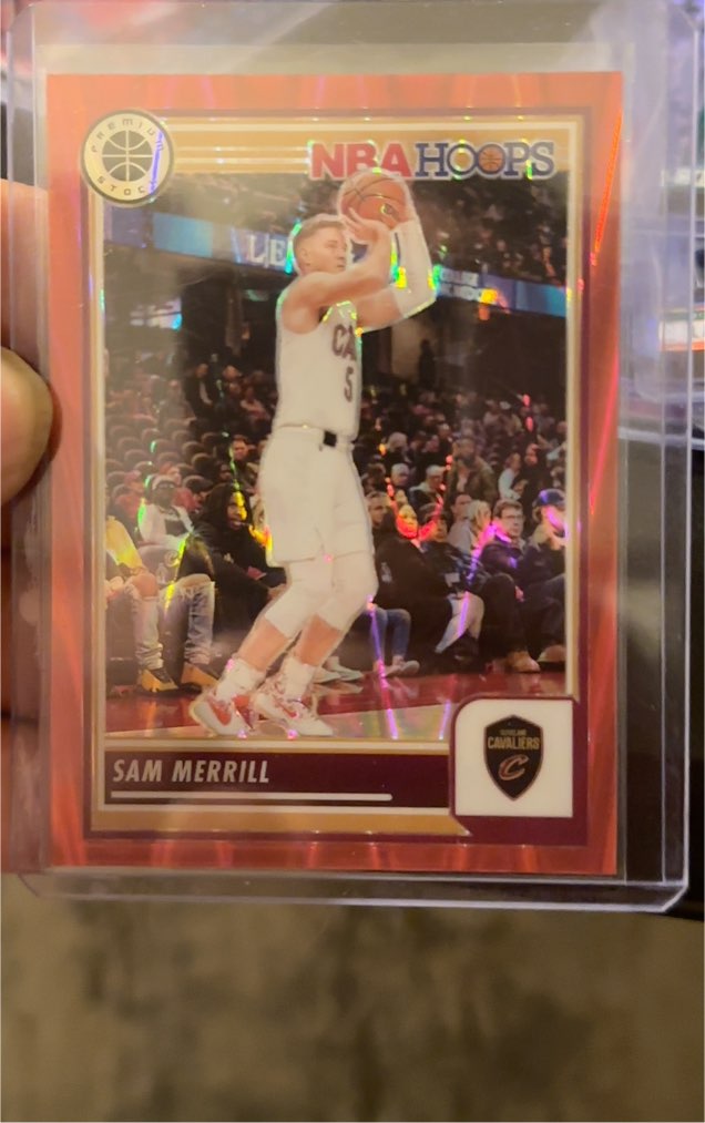 2023-24 Panini NBA Hoops Premium Stock #233 Sam Merrill — front