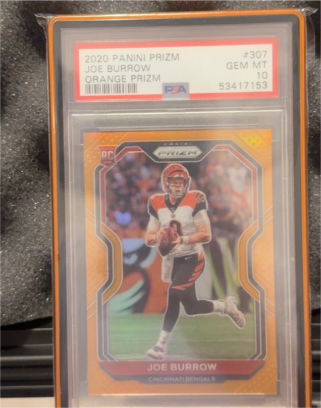 2020 Panini Prizm #307 Joe Burrow — front
