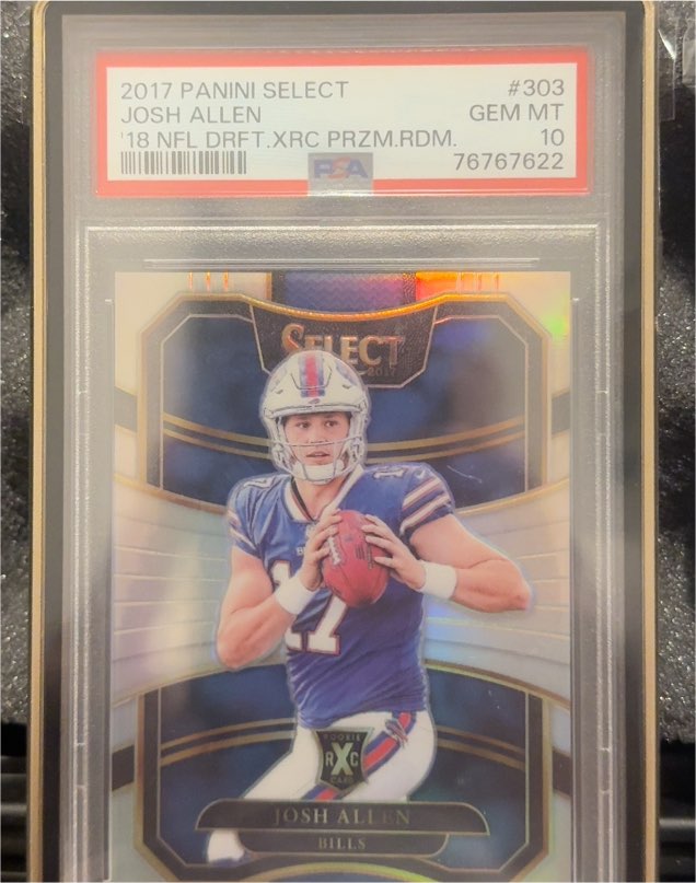 2017 Panini Select #303 Josh Allen — front