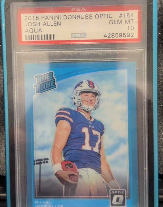 2018 Panini Donruss Optic #154 Josh Allen — front