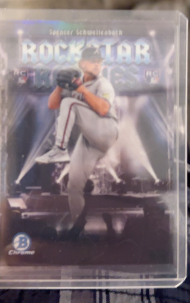 2025 Bowman Chrome #RR-16 Spencer Schwellenbach Rockstar Rookies — front