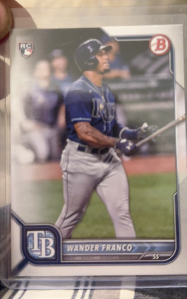 2022 Bowman #12 Wander Franco — front