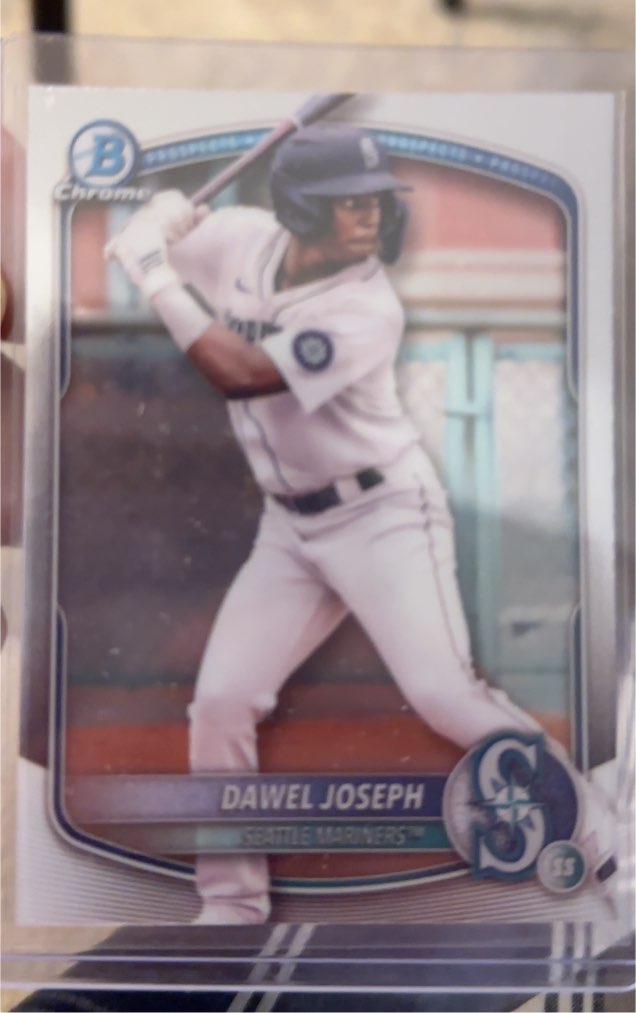 2025 Bowman Chrome Prospects #BCP-8 Dawel Joseph — front