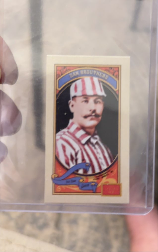 2014 Panini Golden Age #3 Dan Brouthers — front