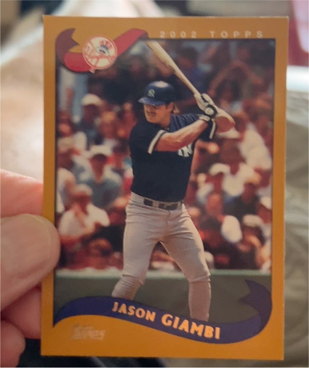 2002 Topps #620 Jason Giambi — front