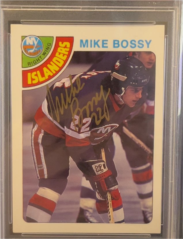 1992-93 O-Pee-Chee #391 Mike Bossy — front