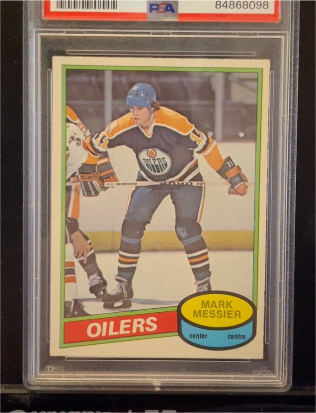 1980-81 O-Pee-Chee #289 Mark Messier — front