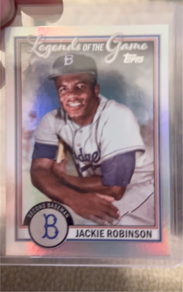 2023 Topps Series 2 Legends of the Game #LG-5 Jackie Robinson — front