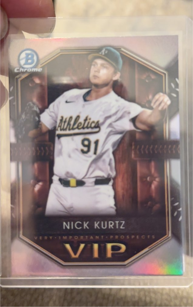 2025 Bowman #VIP-2 Nick Kurtz Very Important Prospects — front