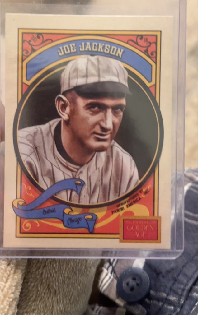 2014 Panini Golden Age #25 Joe Jackson — front