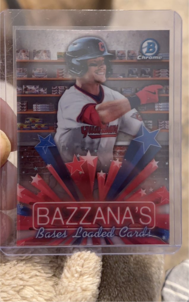 2025 Bowman Chrome #HS-7 Travis Bazzana's Bases Loaded Cards — front