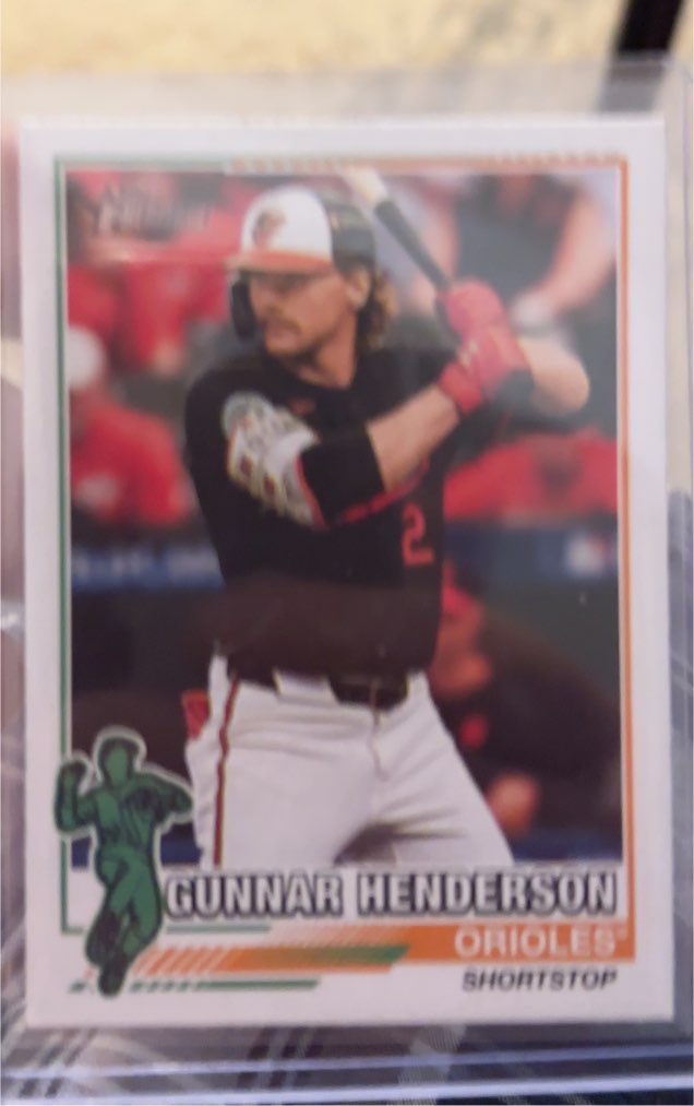 2025 Topps Heritage 1976 Redefined #76R-17 Gunnar Henderson — front