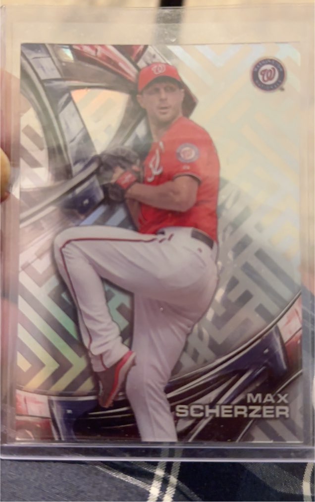 2016 Topps High Tek #HT-MSC Max Scherzer — front