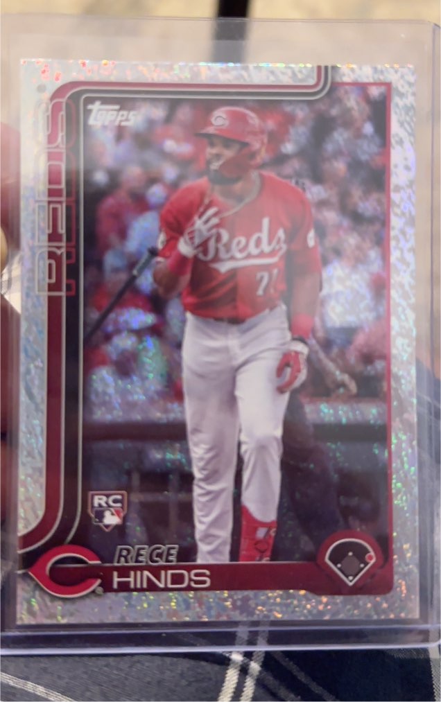 2025 Topps Series 1 #217 Rece Hinds — front
