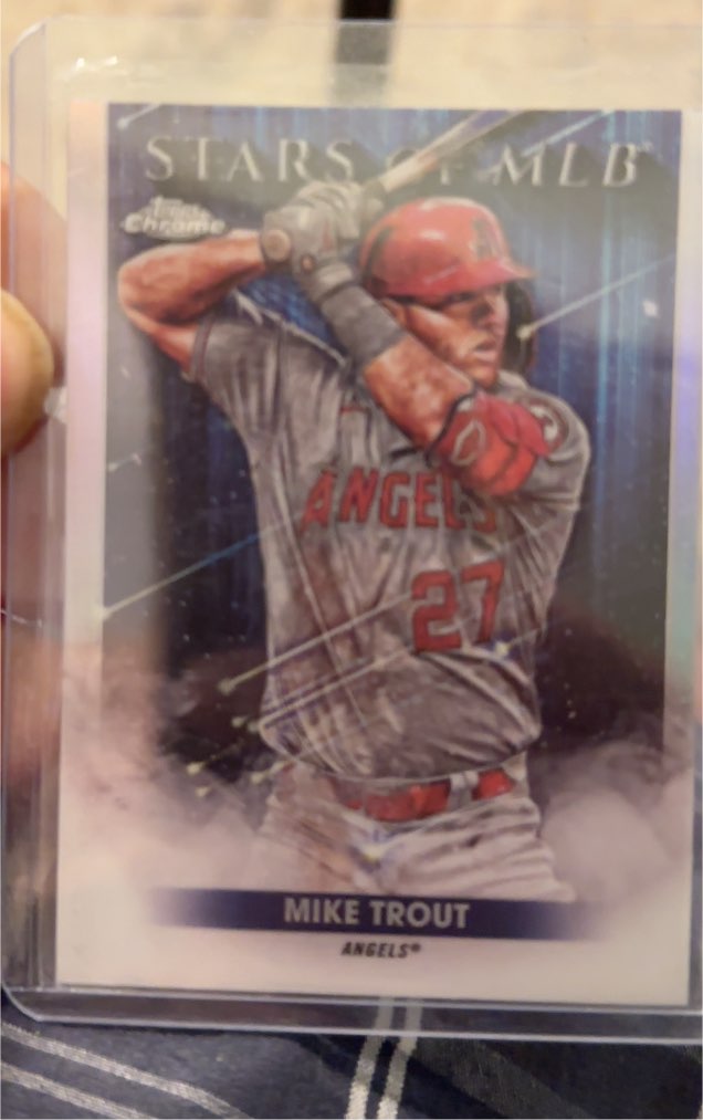 2022 Topps Stars of MLB #SMLB-1 Mike Trout — front