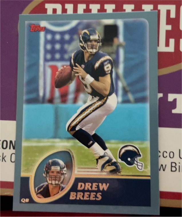 2003 Topps #131 Drew Brees — front