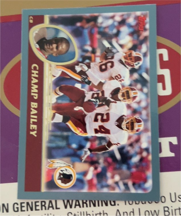 2003 Topps #132 Champ Bailey — front