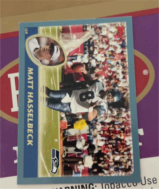 1999 Topps #80 Matt Hasselbeck — front