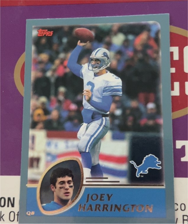 2003 Topps #174 Joey Harrington — front