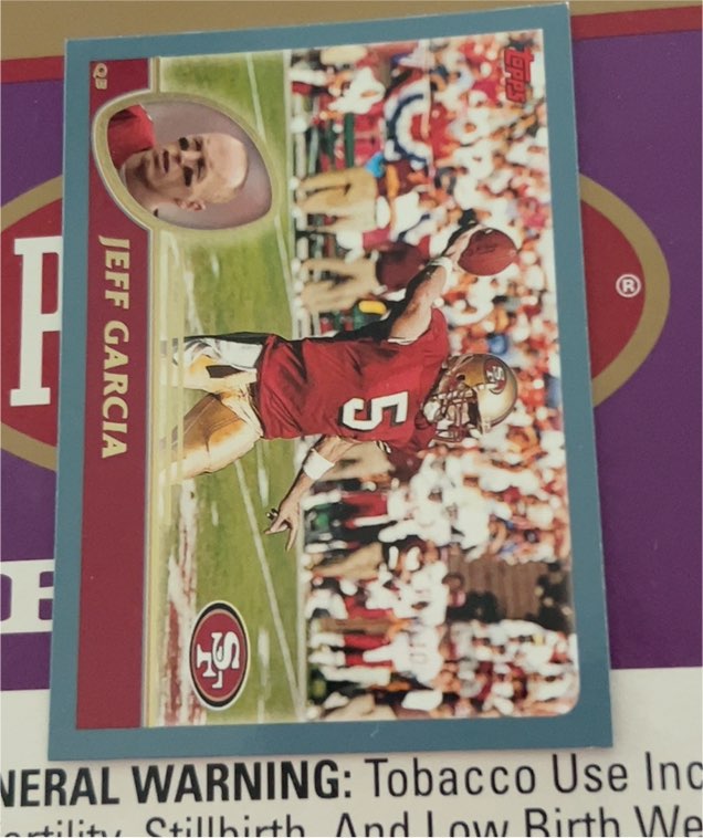 2003 Topps #107 Jeff Garcia — front