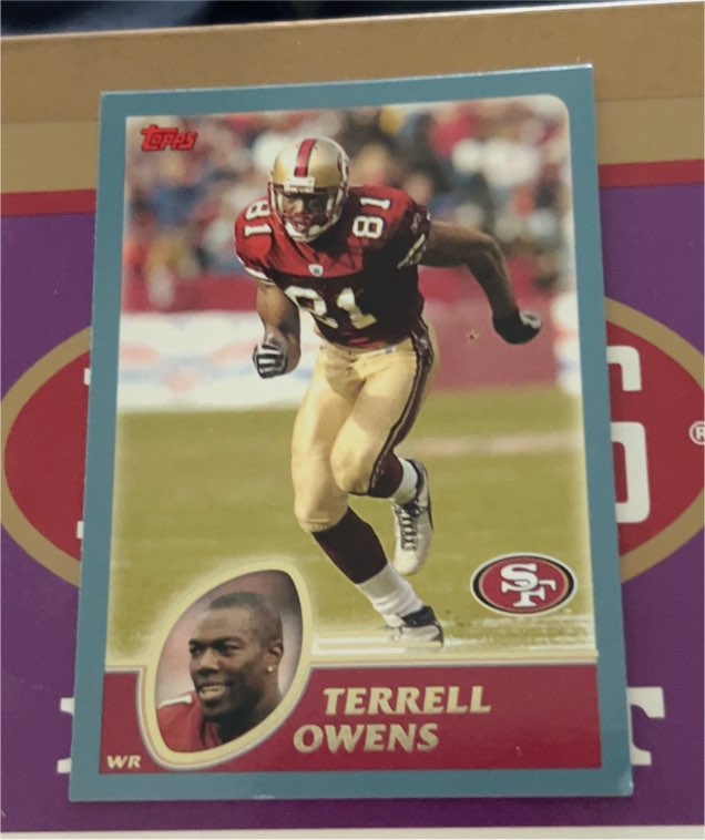 2003 Topps #200 Terrell Owens — front