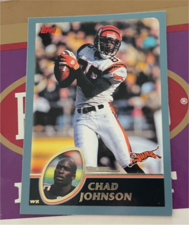 2003 Topps #189 Chad Johnson — front