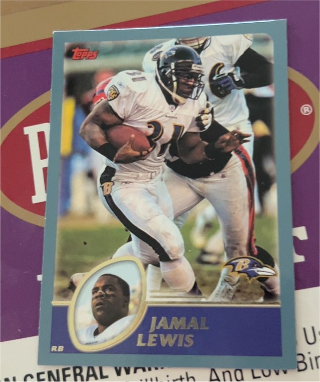 2003 Topps #199 Jamal Lewis — front