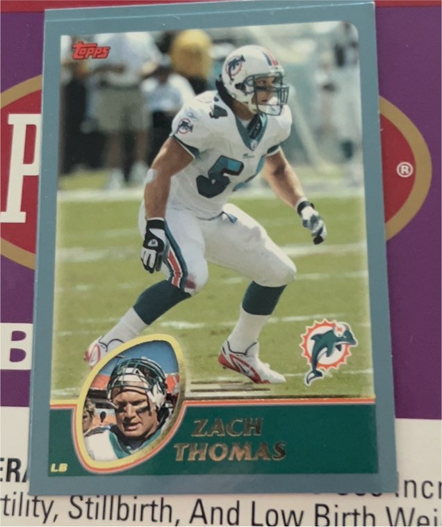 2003 Topps #237 Zach Thomas — front