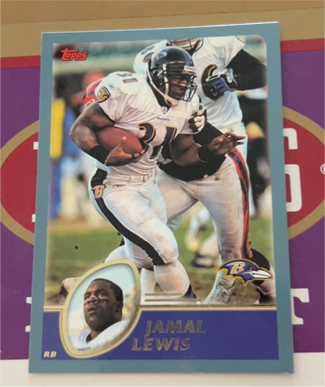 2003 Topps #199 Jamal Lewis — front