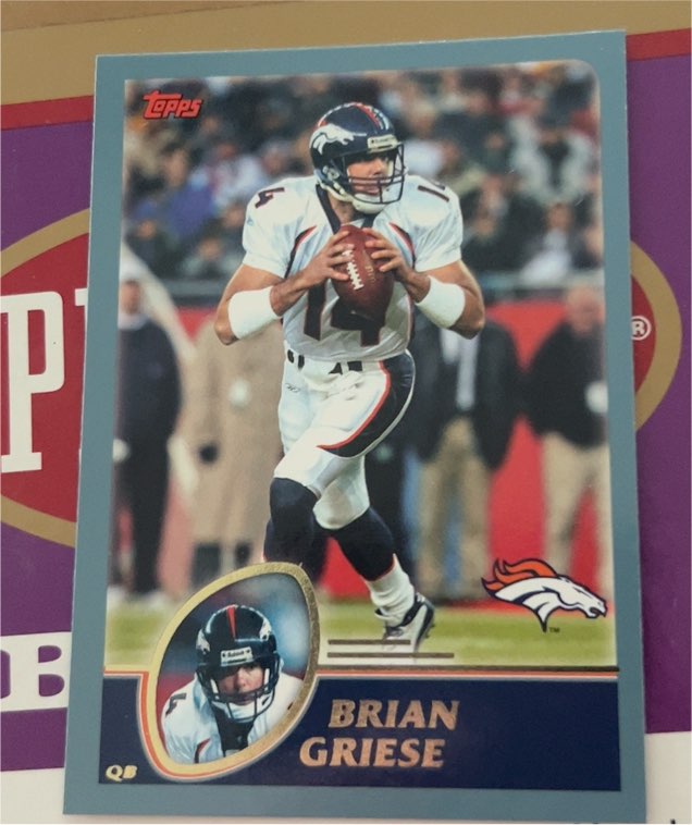 2003 Topps #165 Brian Griese — front