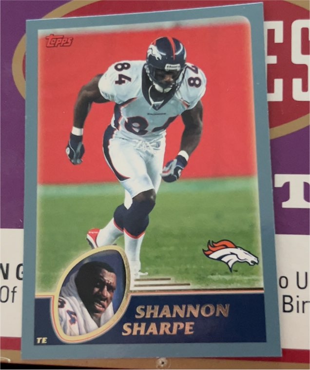 2003 Topps #236 Shannon Sharpe — front