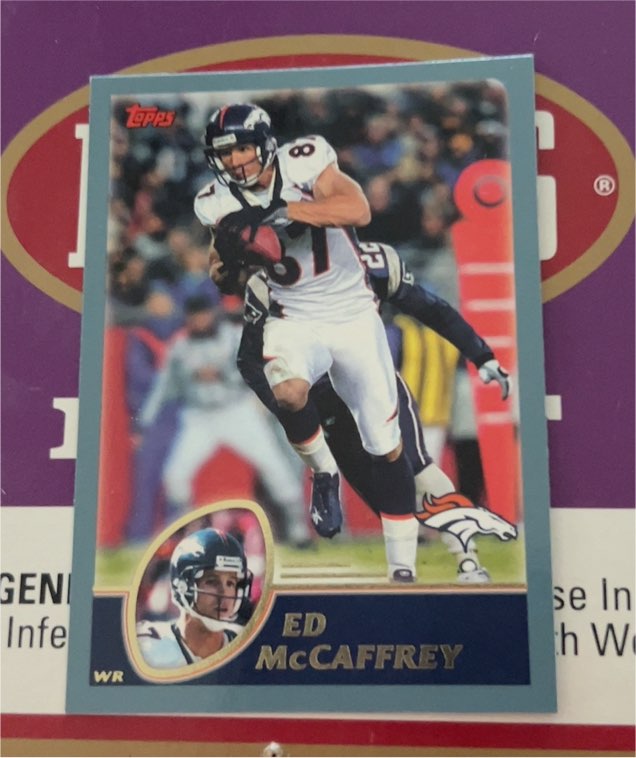 2003 Topps #49 Ed McCaffrey — front