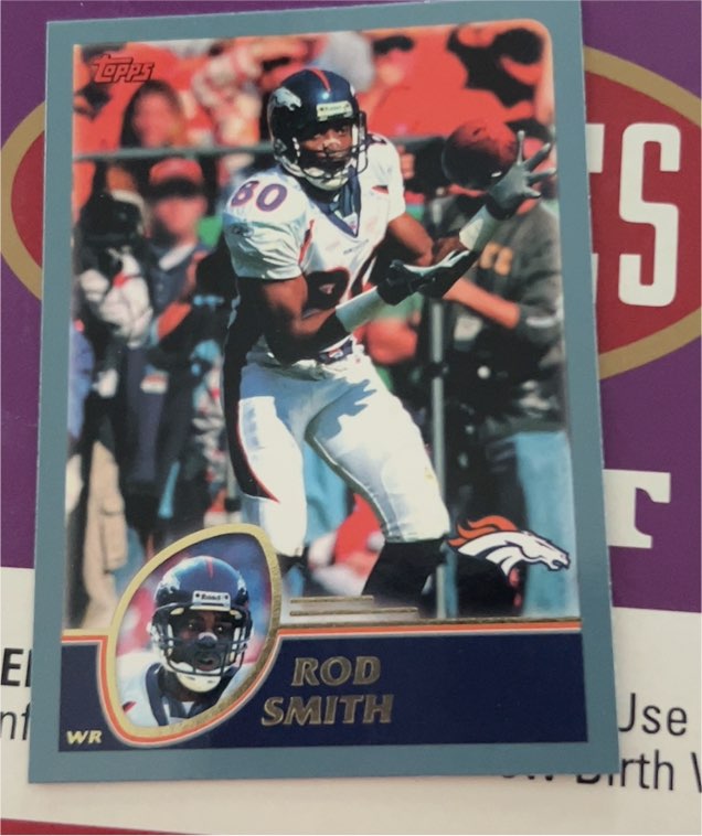 2003 Topps #95 Rod Smith — front