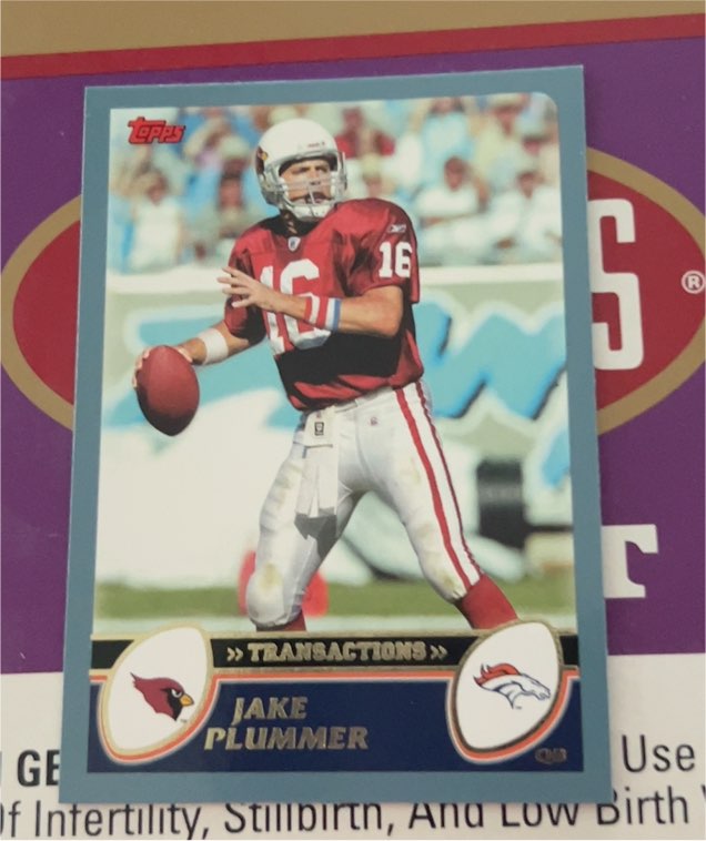 2003 Topps #149 Jake Plummer — front