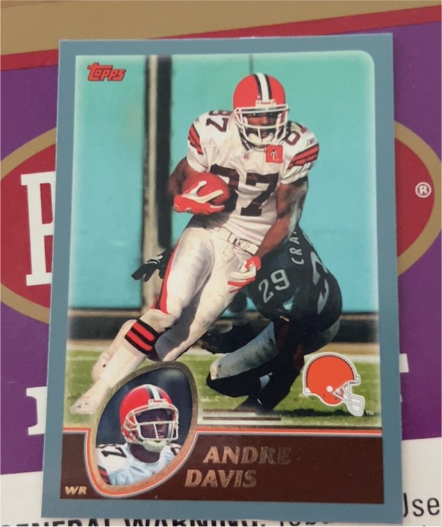 2003 Topps #269 Andre Davis — front