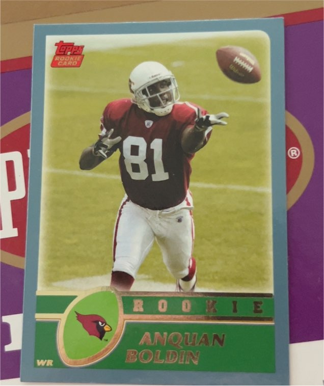 2003 Topps #348 Anquan Boldin — front