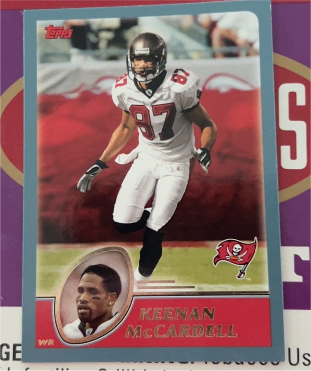2003 Topps #205 Keenan McCardell — front