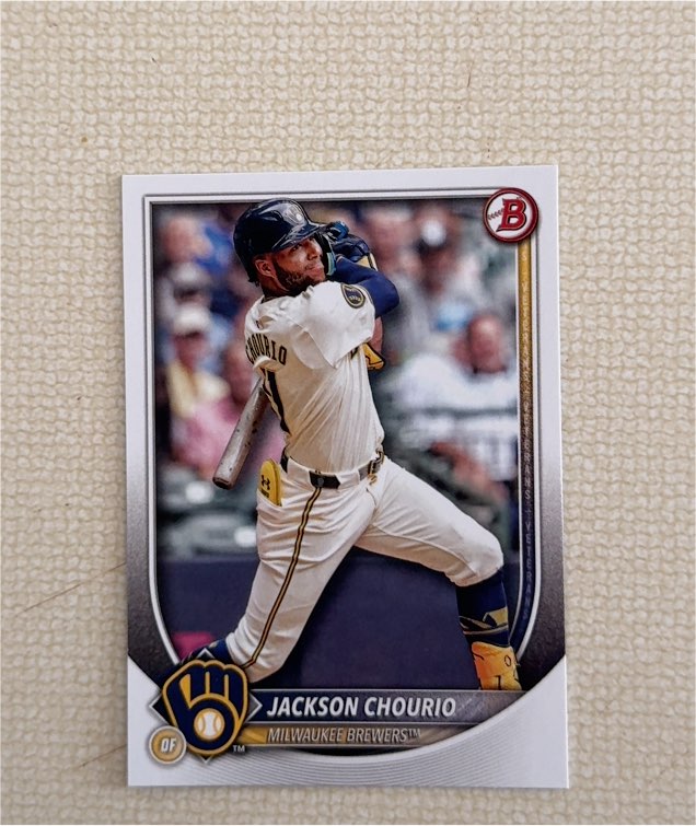 2025 Bowman #11 Jackson Chourio — front