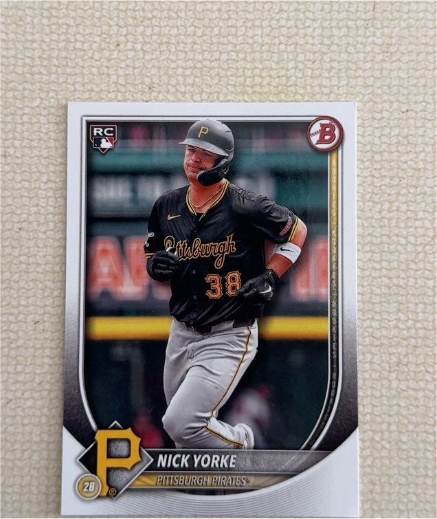 2025 Bowman #97 Nick Yorke — front