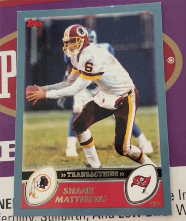 2003 Topps #108 Shane Matthews — front