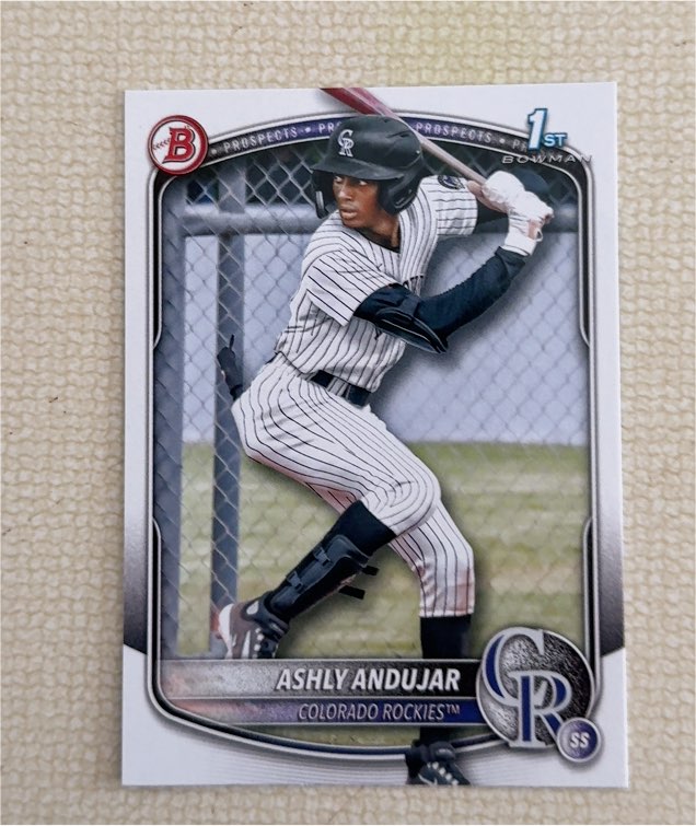 2025 Bowman #BP-20 Ashly Andujar — front