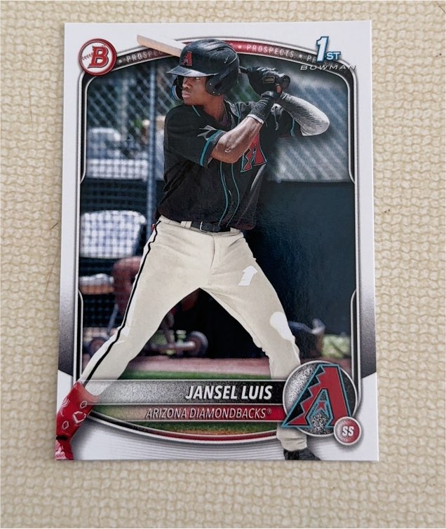 2025 Bowman #BP-84 Jansel Luis — front