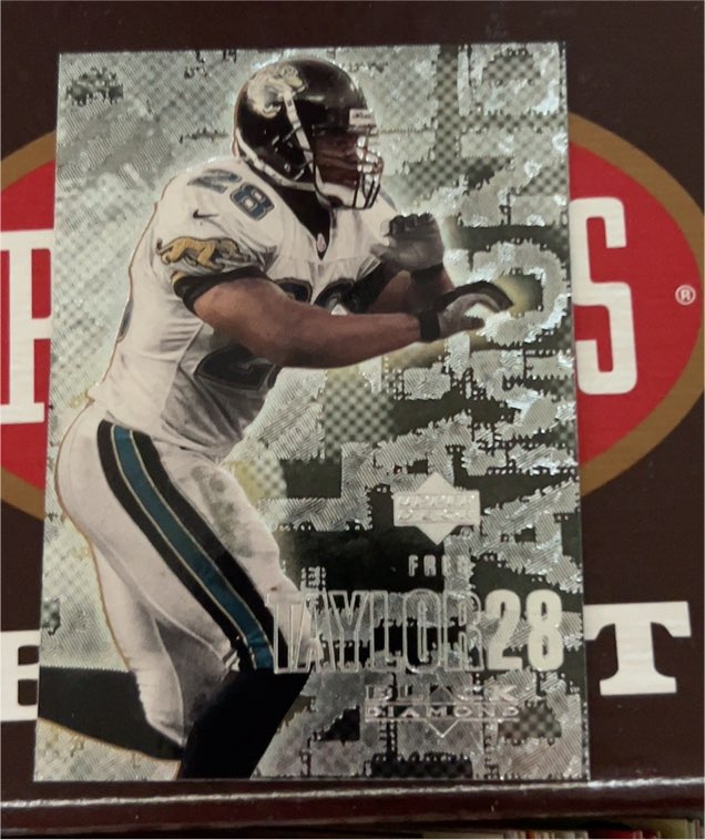 2000 Upper Deck Black Diamond #51 Fred Taylor — front