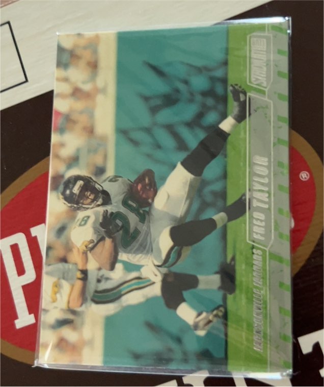 2000 Stadium Club Fred Taylor — front