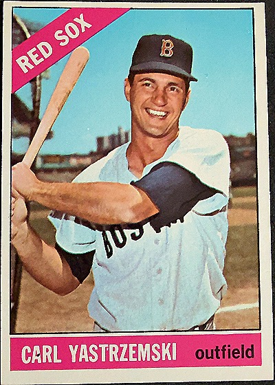 1966 Topps #70 Carl Yastrzemski — front