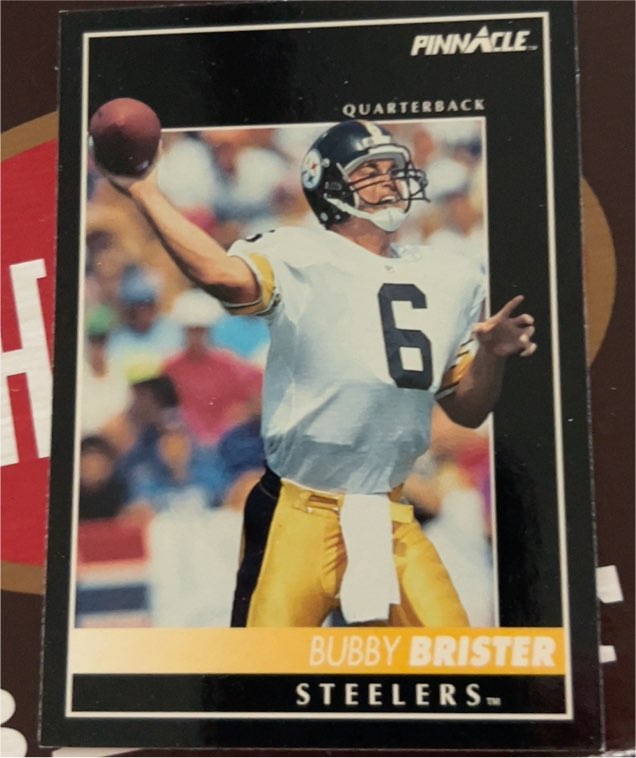 1992 Pinnacle #147 Bubby Brister — front