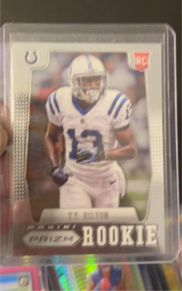 2012 Panini Prizm #270 T.Y. Hilton Rookie — front